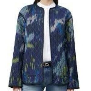 Lafayette 148 Ellesy​ Quilted Reversible Jacket XL